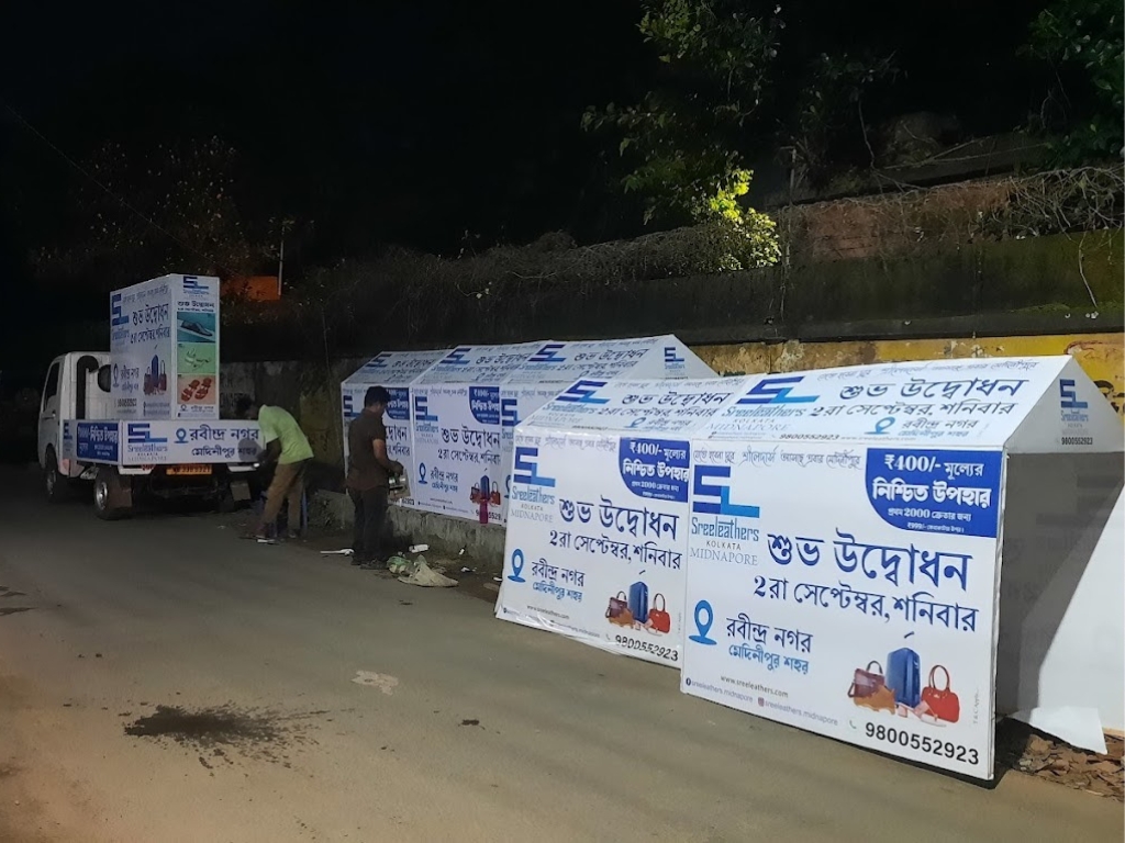 Sreeleathers BTL activation and ground promotion event by Ad-Venture, West Bengal