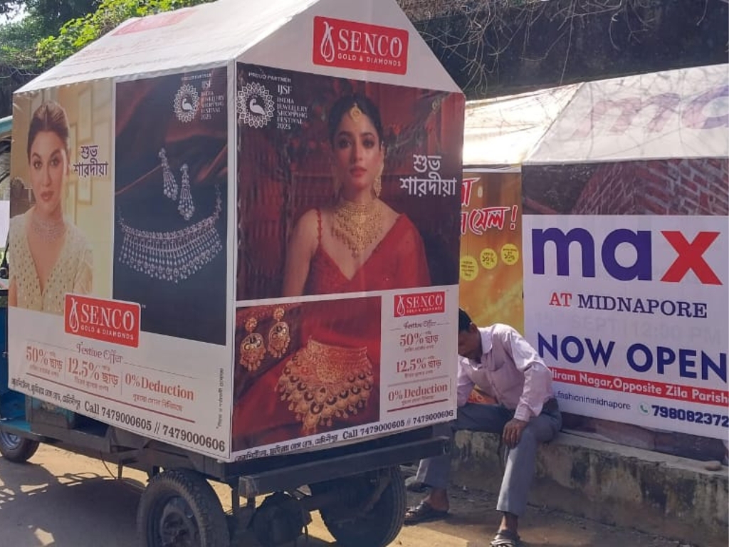 Below-the-line BTL marketing campaign by Ad-Venture advertising agency, West Bengal